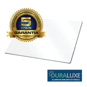 Duraluxe aluminio cuadrado blanco brillante 100mm x 100mm